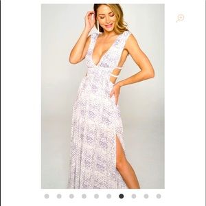 Lovely Day Cut Out Side Maxi S